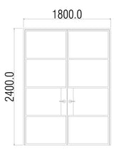 Load image into Gallery viewer, FD - 2400 x 1800 SFD - 4 PANEL